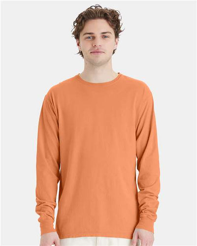 ComfortWash by Hanes GDH200 Horizon Orange — on model front