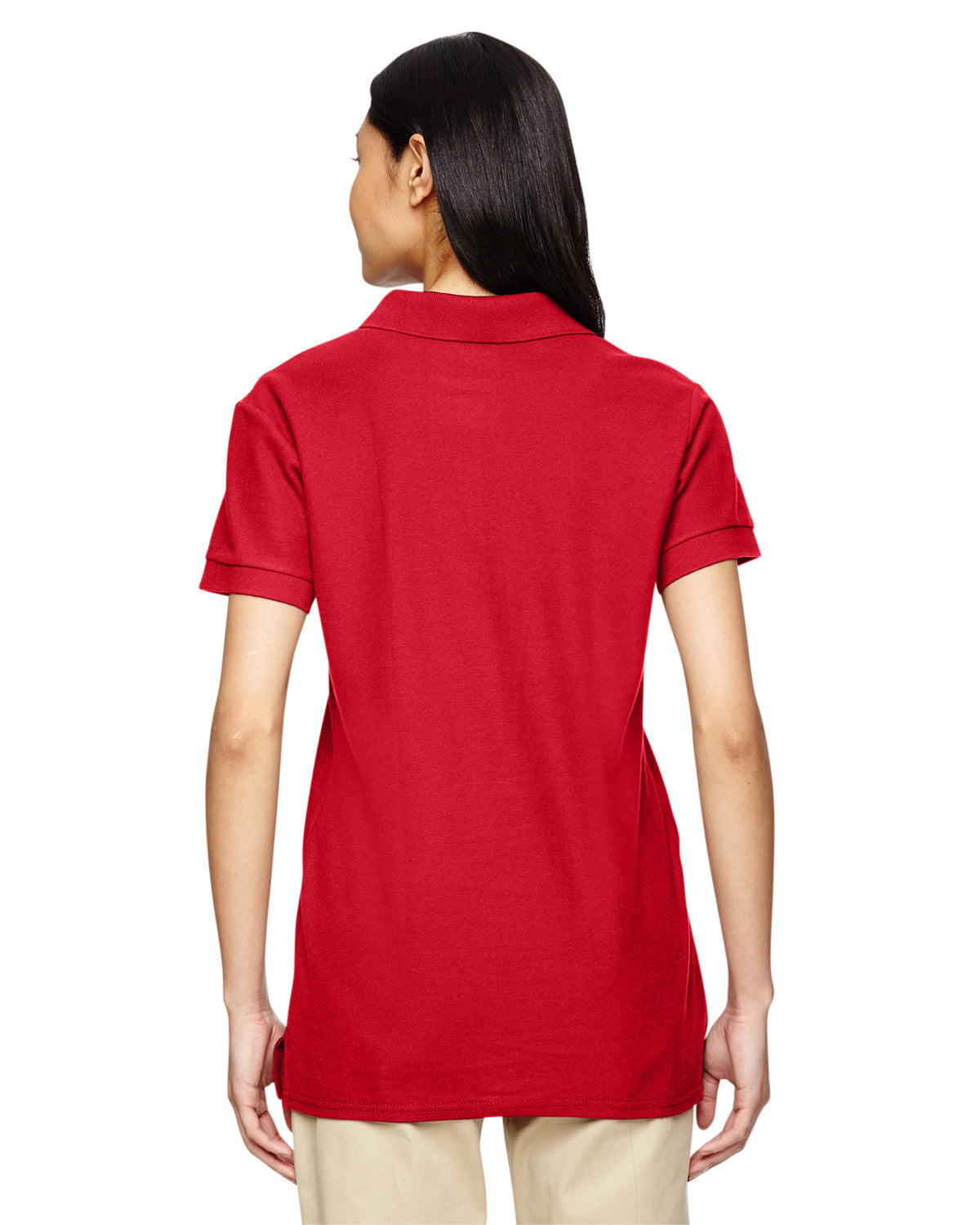 Women's Premium Cotton® Women's Double Piqué Polo - Red