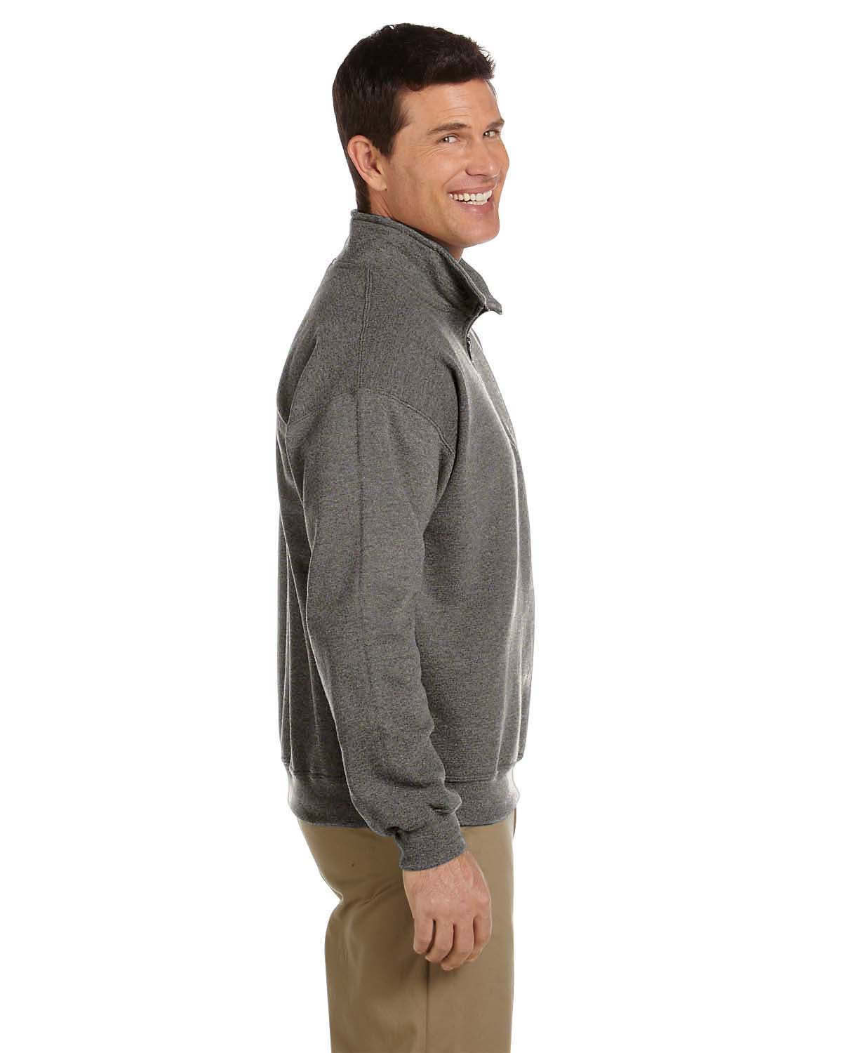 Unisex Heavy Blend™  Vintage Cadet Collar Sweatshirt - Graphite Heather