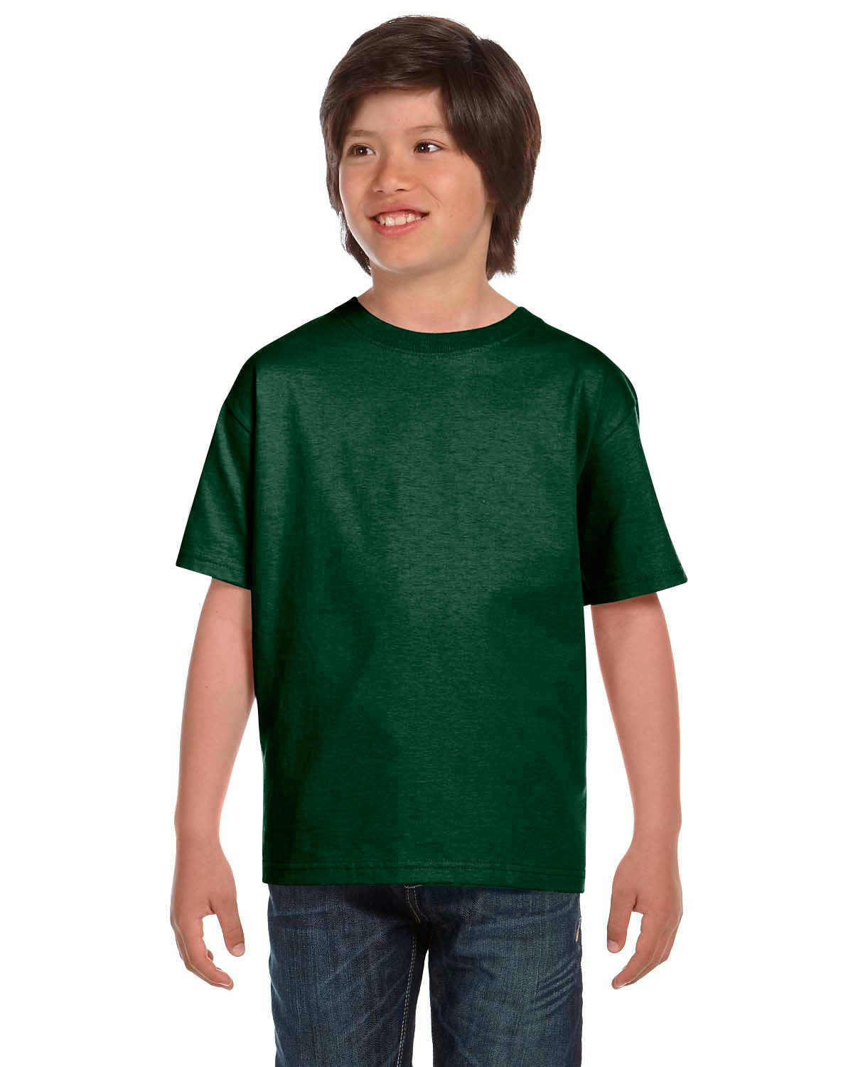 Youth 50/50 T-Shirt - Sport Dark Green