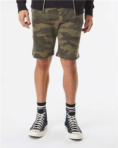Independent Trading Co. IND20SRT Forest Camo — on model front