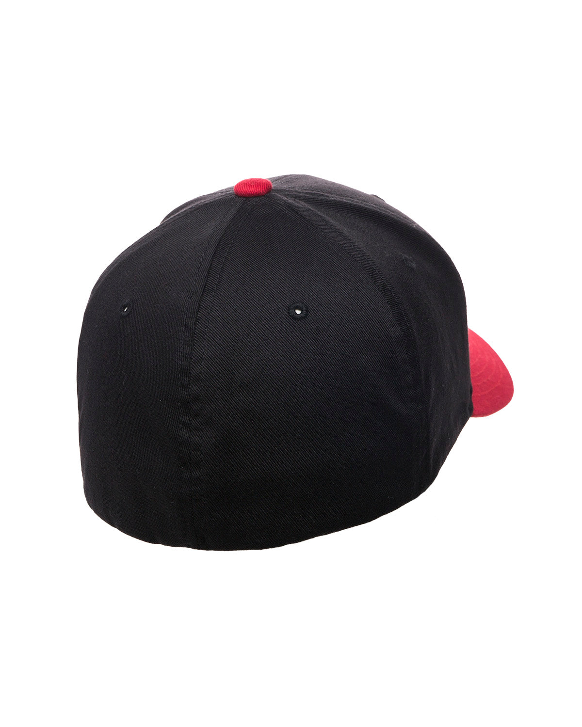 Unisex Wooly 6-Panel Cap - Black / Red