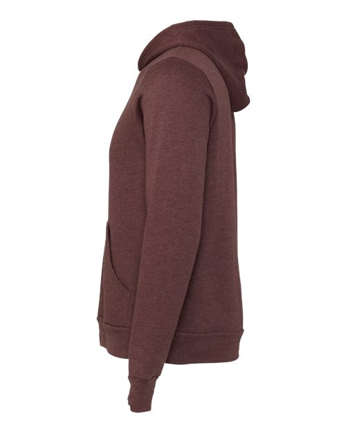 BELLA + CANVAS 3719 Heather Maroon — direct side
