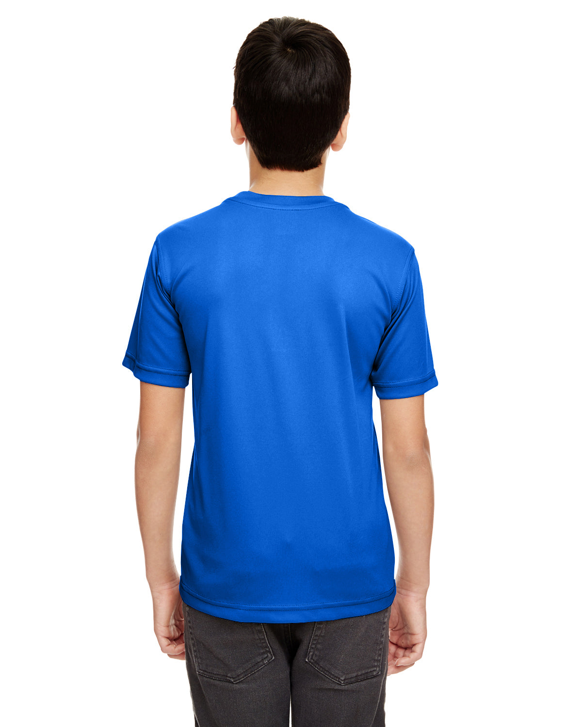 Youth Cool & Dry Basic Performance T-Shirt - Royal