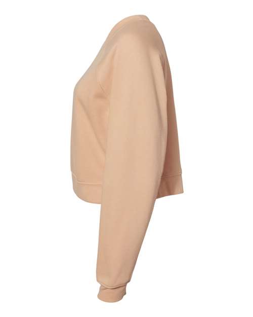 BELLA + CANVAS 7505 Heather Sand Dune — direct side