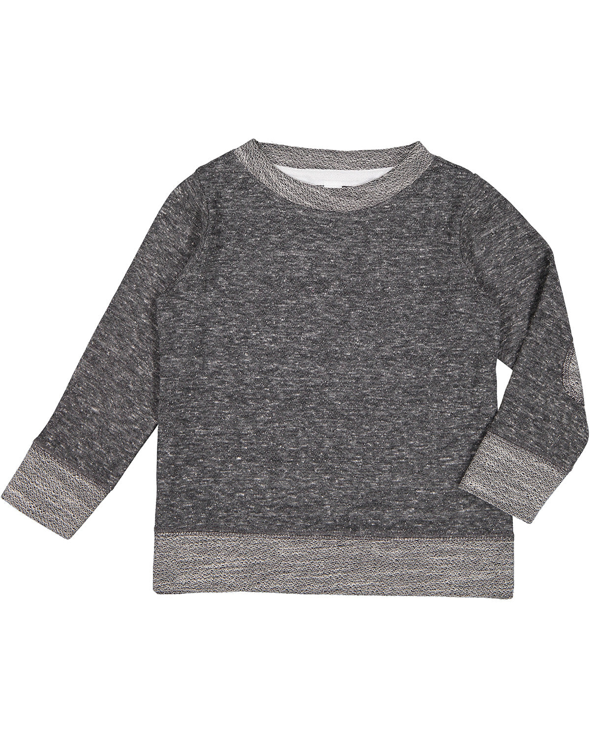 Toddler Harborside Melange French Terry Crew - Smoke Melange