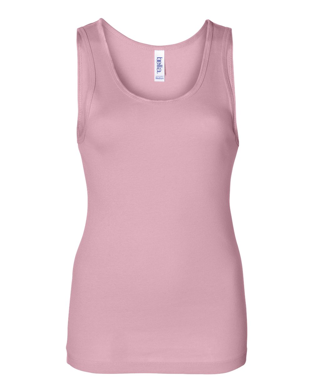 Women's Baby Rib Tank - Pink
