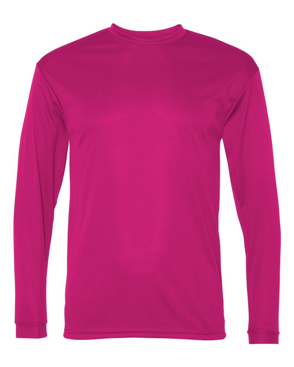 Performance Long Sleeve T-Shirt - Hot Pink