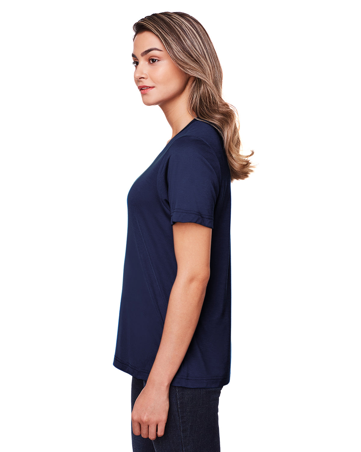 Women's Fusion ChromaSoft��� Performance T-Shirt - Classic Navy