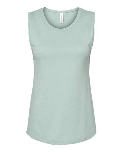 BELLA + CANVAS 6003 Heather Dusty Blue — front