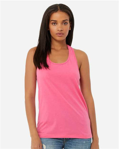 BELLA + CANVAS 6008 Charity Pink — on model front