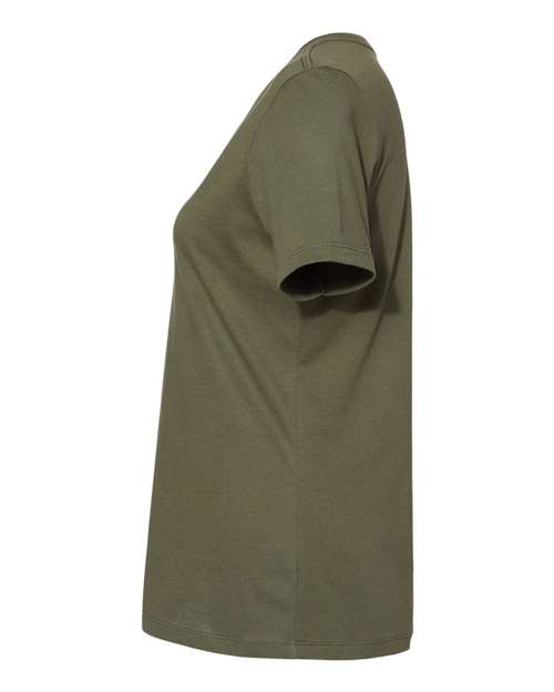 BELLA + CANVAS 6405 Military Green — direct side