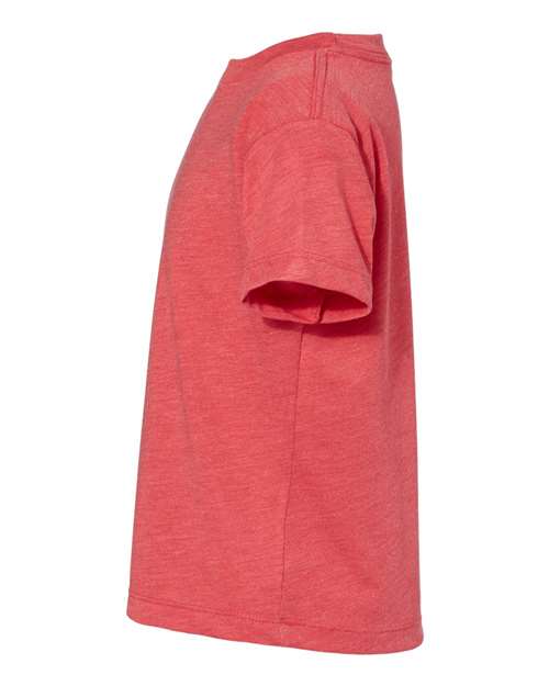 BELLA + CANVAS 3413T Red Triblend — direct side