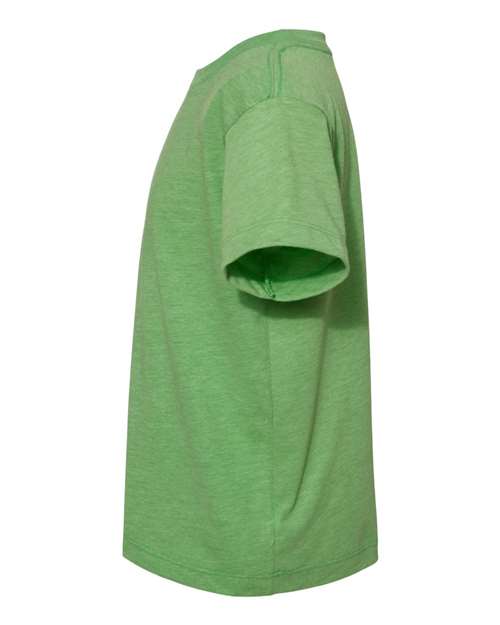 BELLA + CANVAS 3413T Green Triblend — direct side