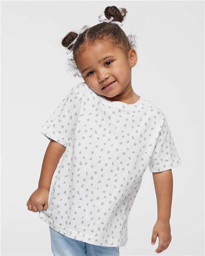 Rabbit Skins 3321 White Spot — on model front