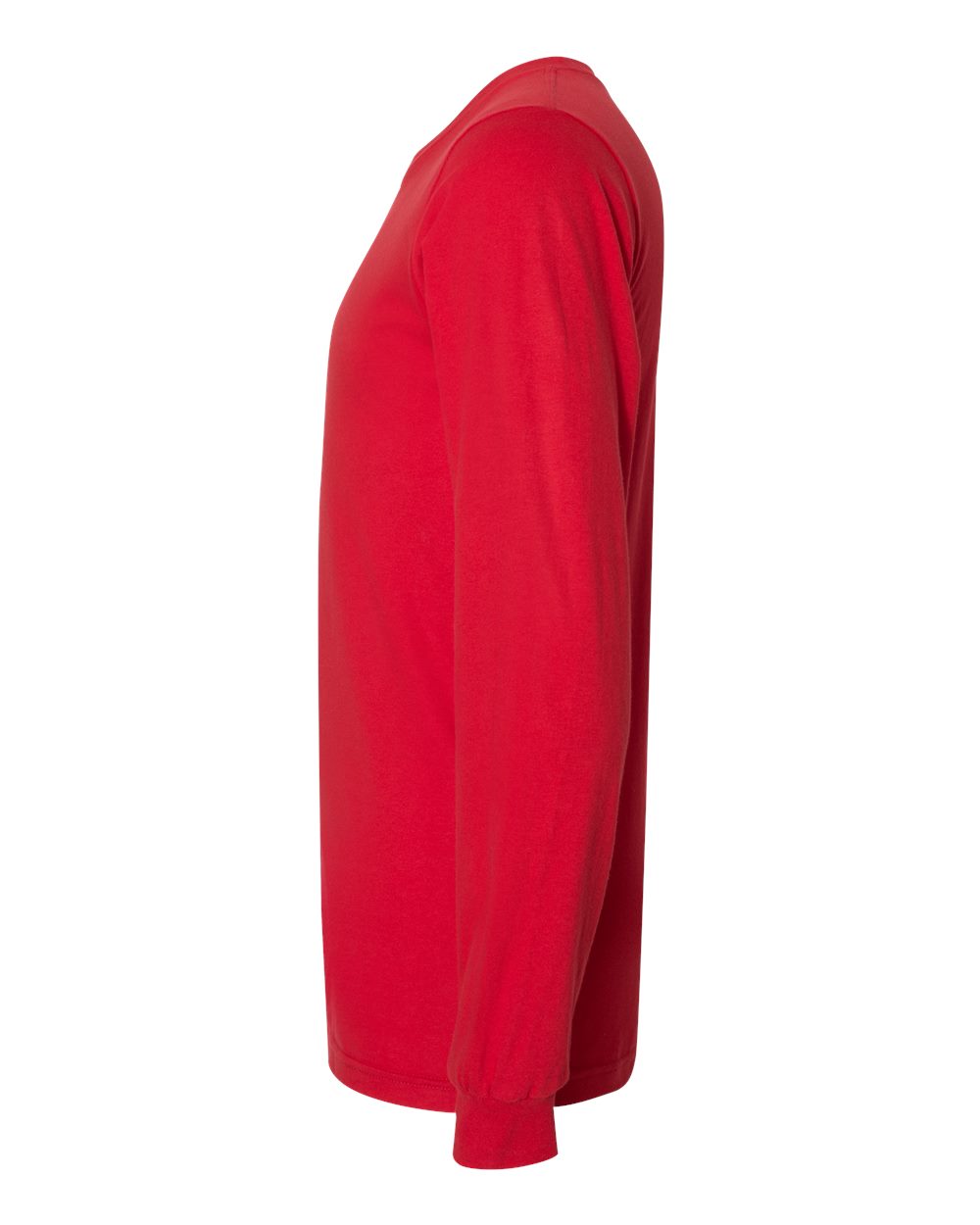 Unisex Fine Jersey Long-Sleeve T-Shirt - Red