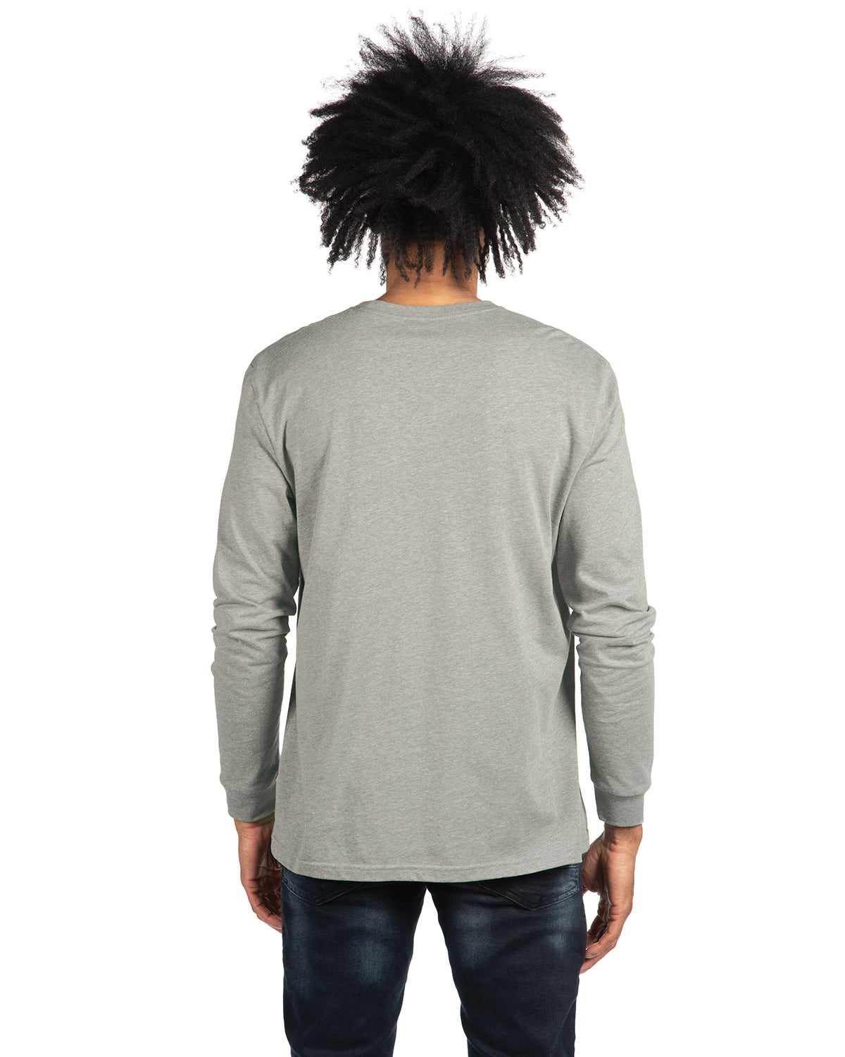 Unisex CVC Long-Sleeve T-Shirt - Dark Heather Gray
