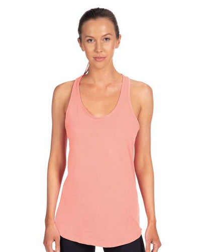 Next Level 1533 Desert Pink — on model front