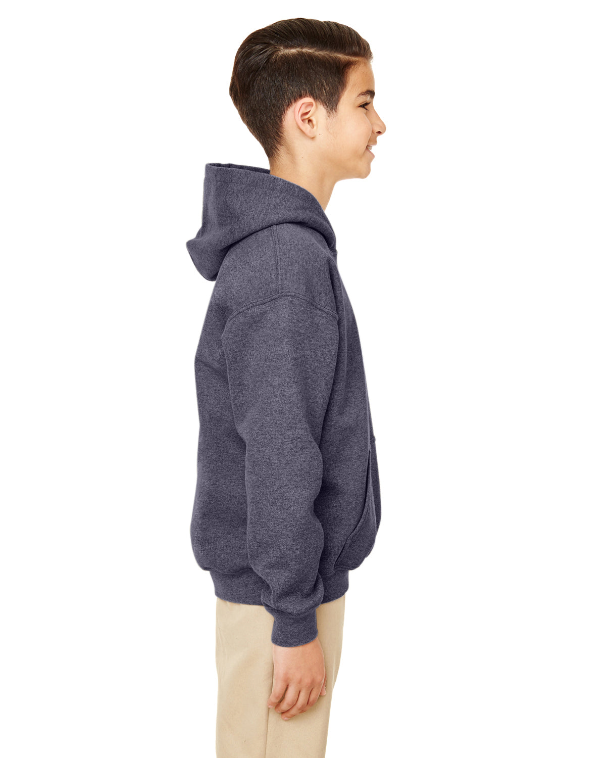 Youth Heavy Blend™ 50/50 Hoodie - Heather Sport Dark Navy
