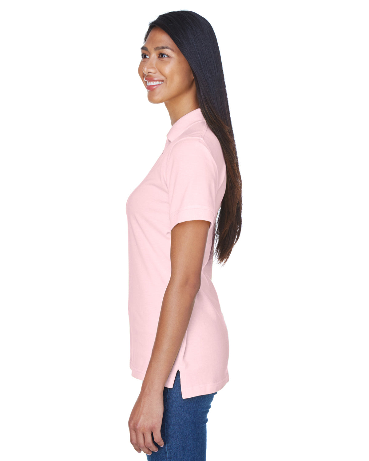 Women's Classic Piqué Polo - Pink