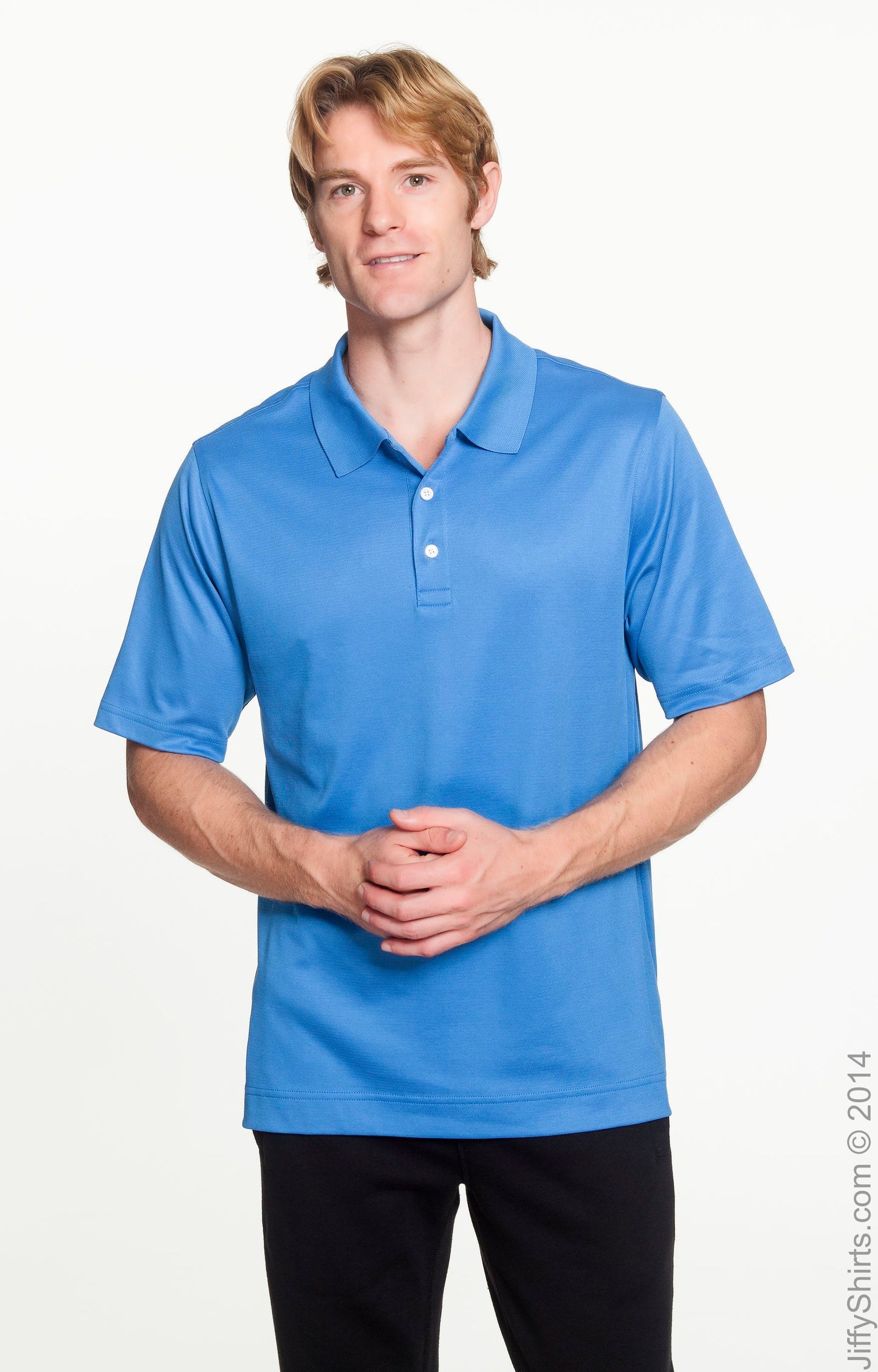 Men's Pima-Tech™ Jet Piqué Polo - French Blue