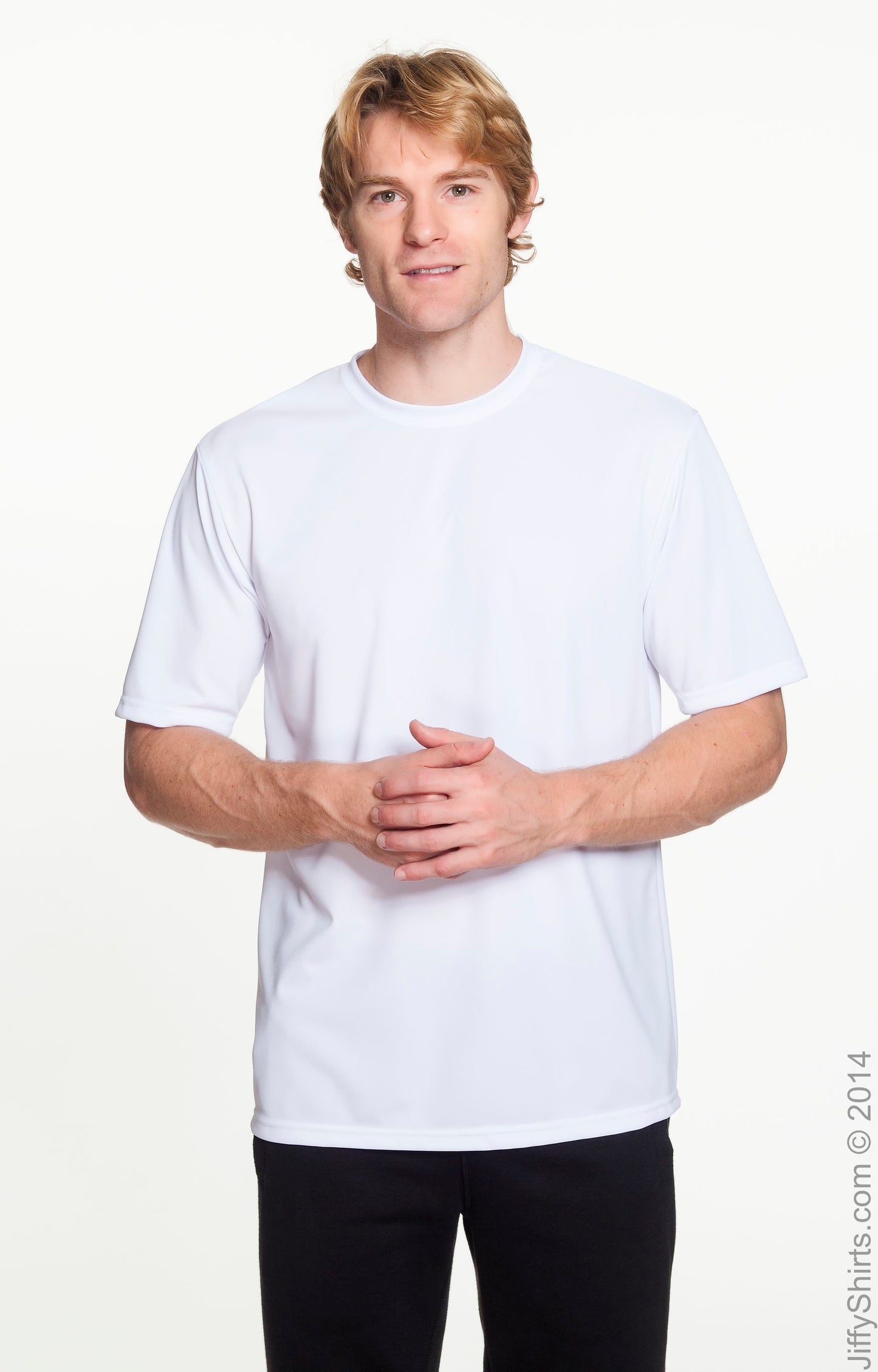 Unisex Performance Marathon T-Shirt - White