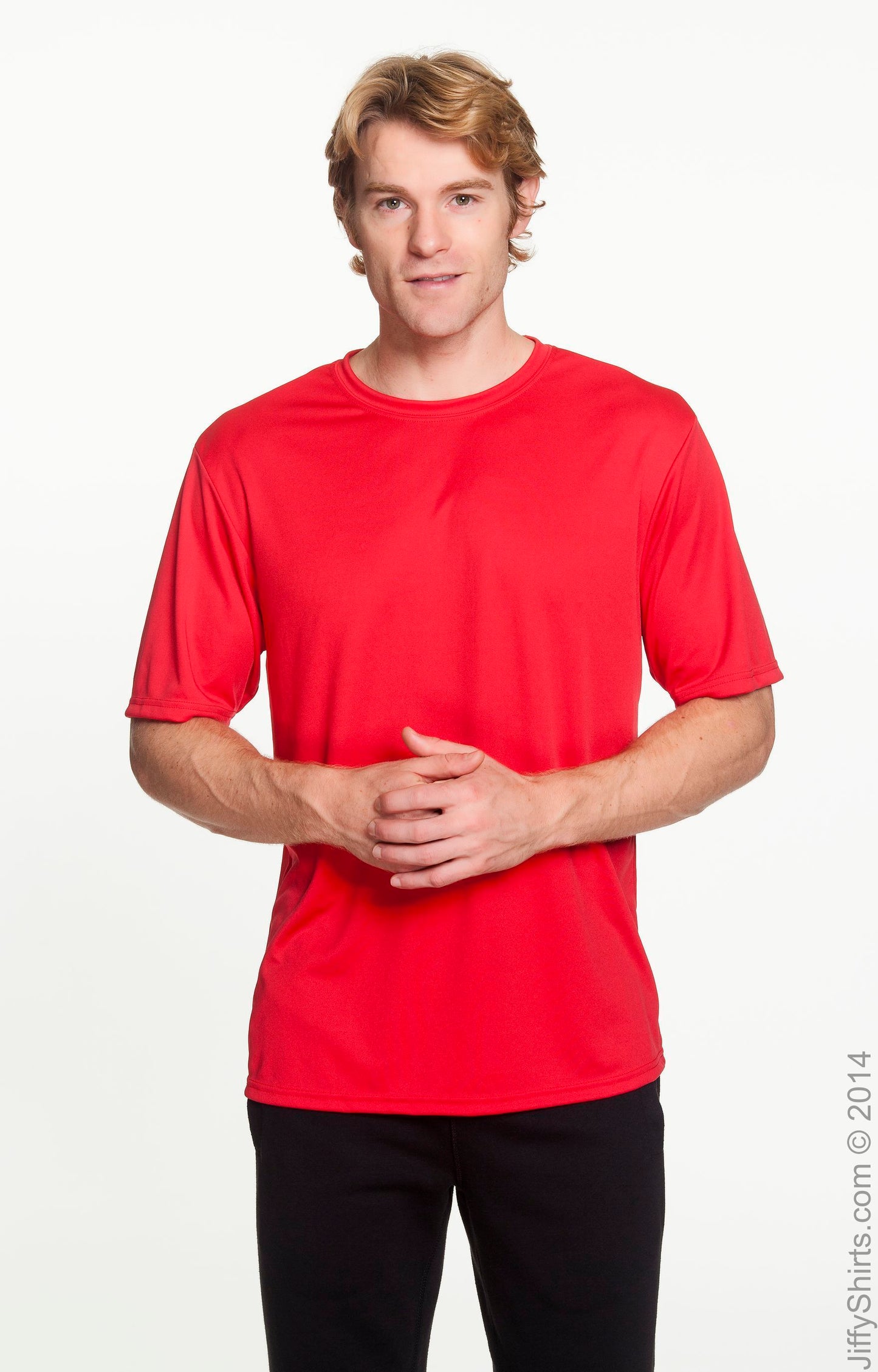 Men's Cooling Performance T-Shirt - Scarlet