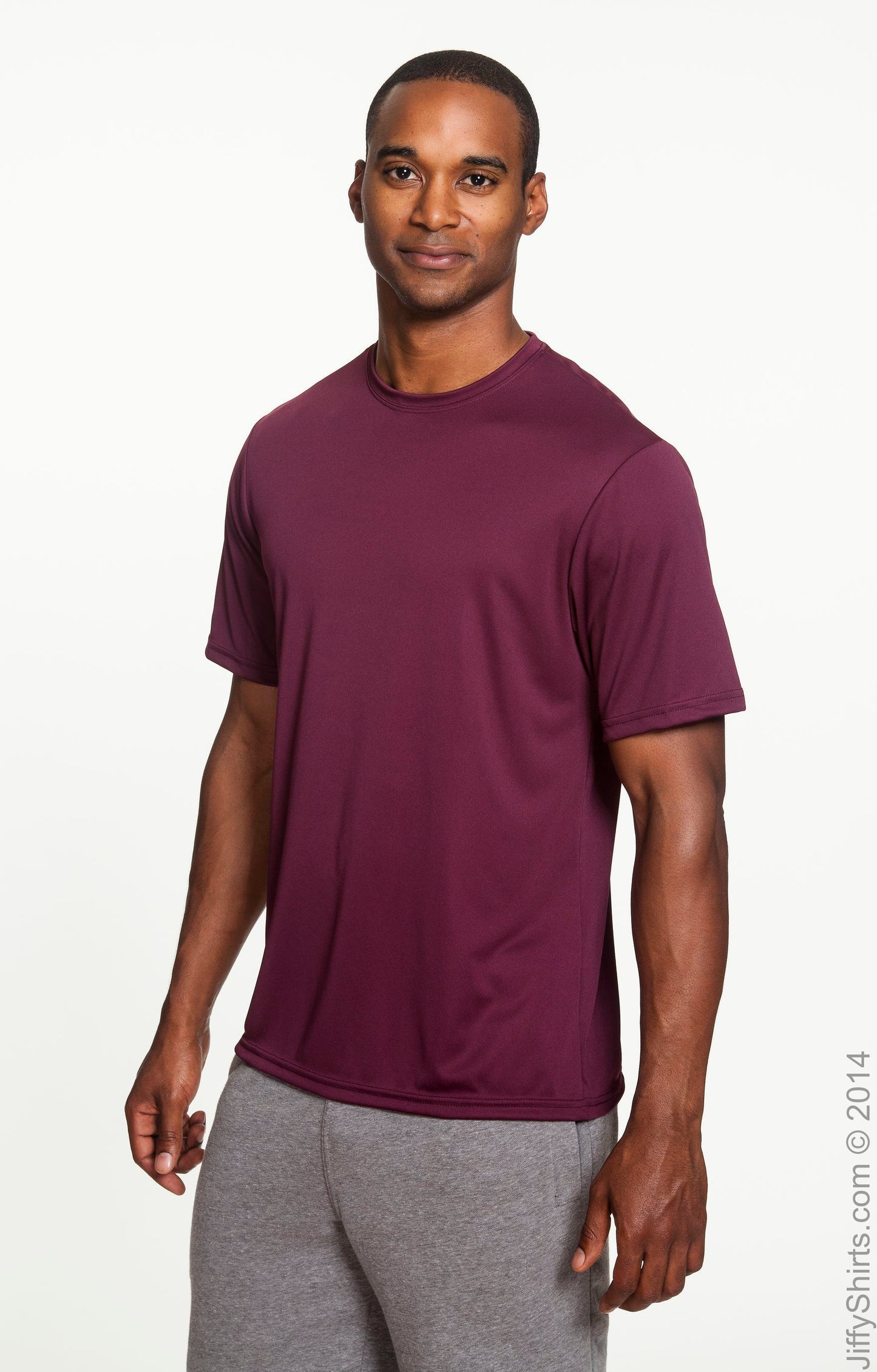 Men's Cooling Performance T-Shirt - Maroon