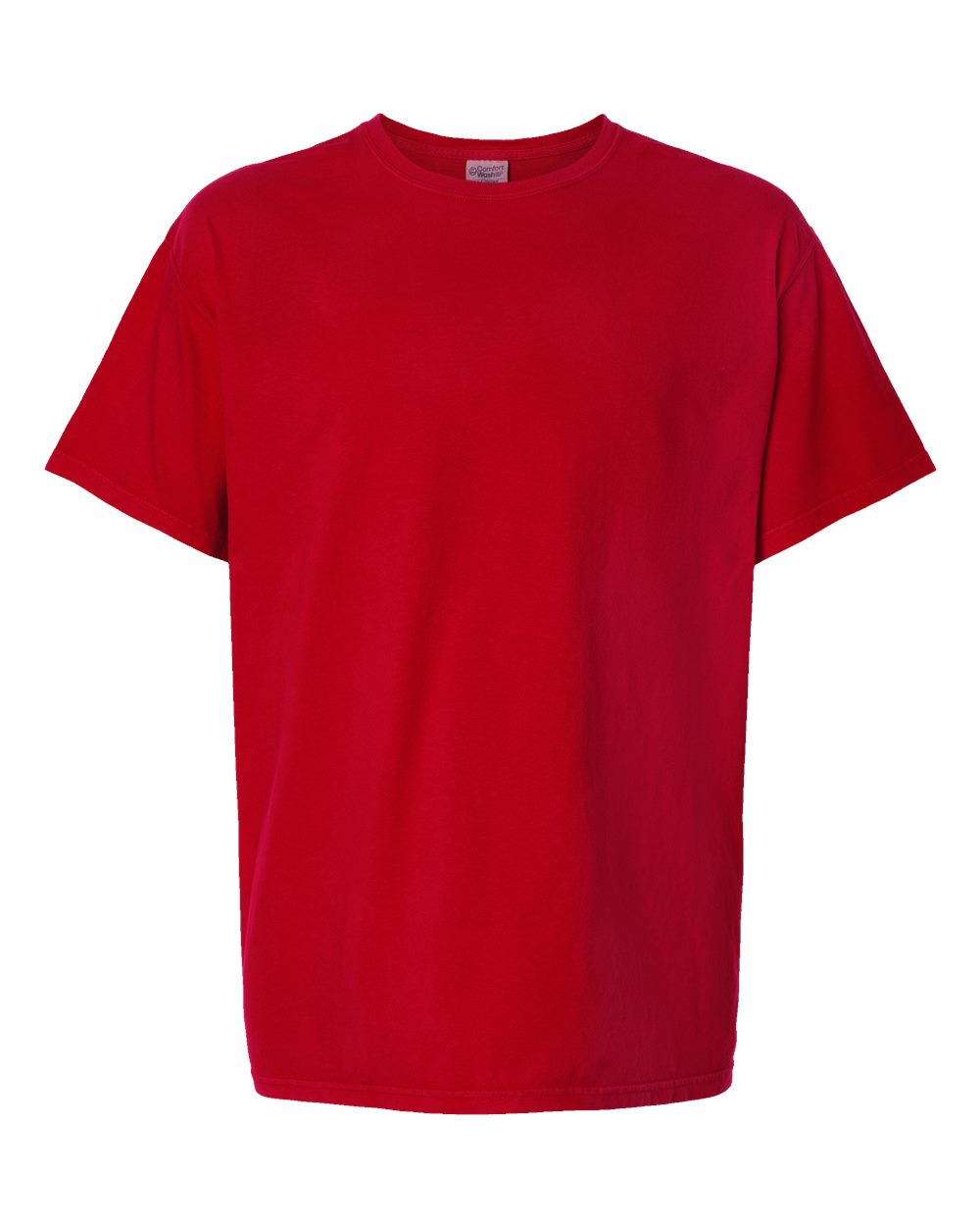 100% Ringspun Cotton Garment-Dyed T-Shirt - Athletic Red