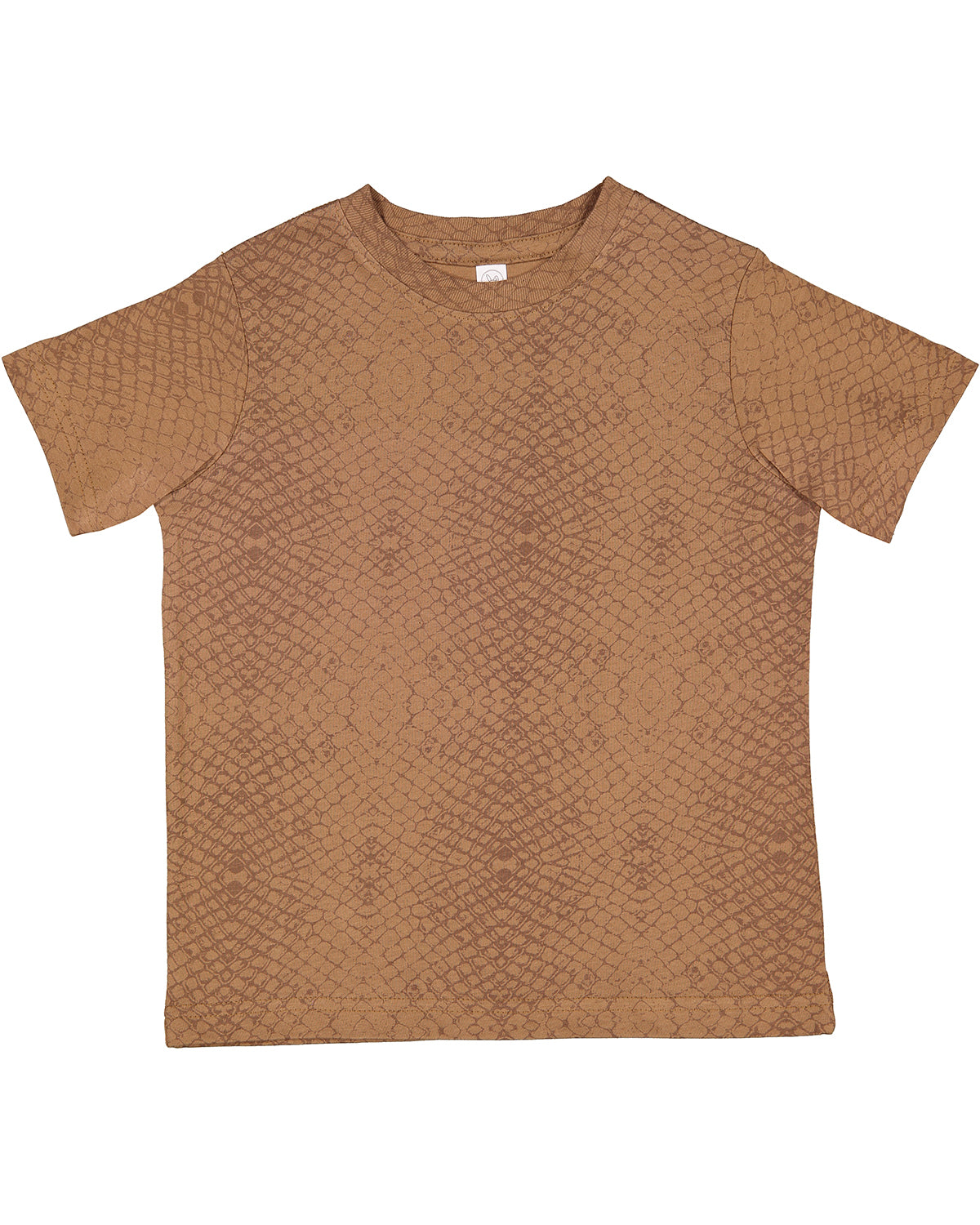 Toddler Fine Jersey T-Shirt - Brown Reptile