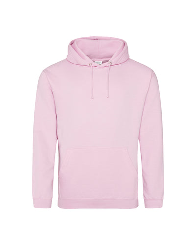 Unisex 80/20 Midweight College Hoodie - Baby Pink