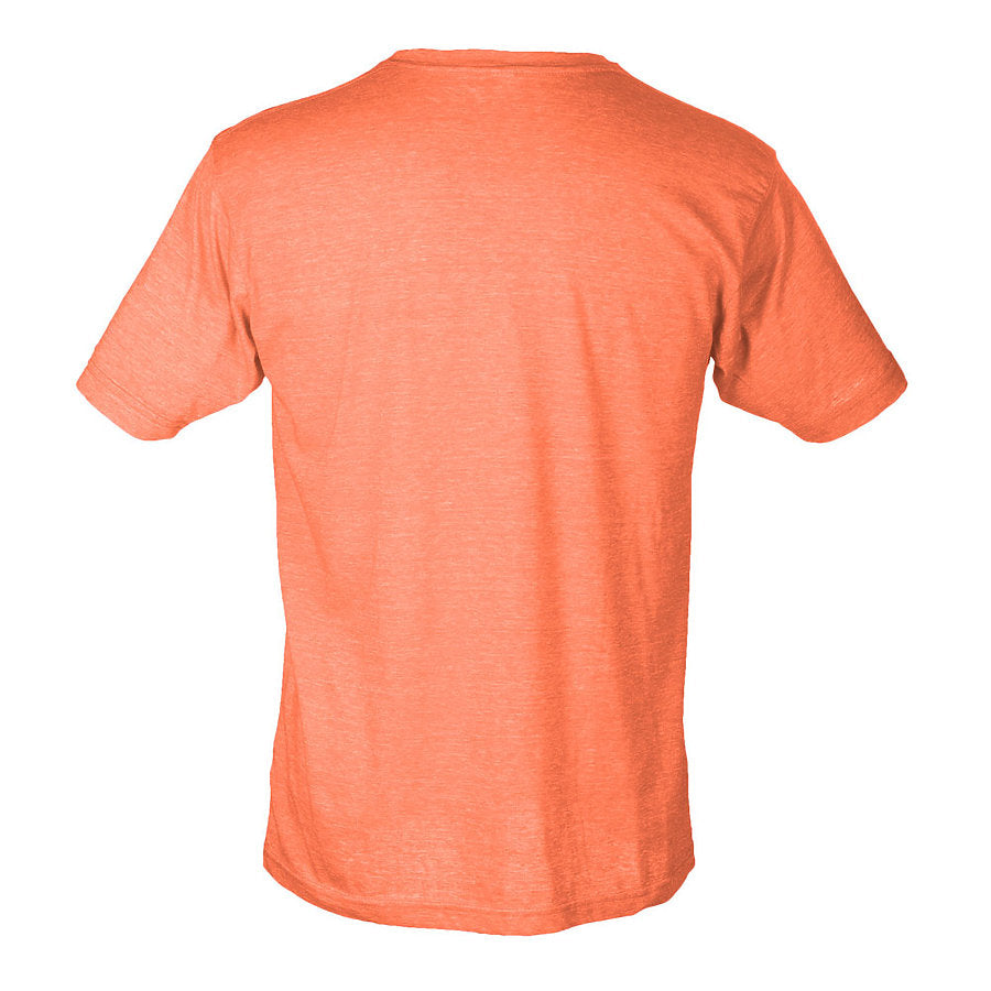 Unisex Poly-Rich Tee - Heather Orange