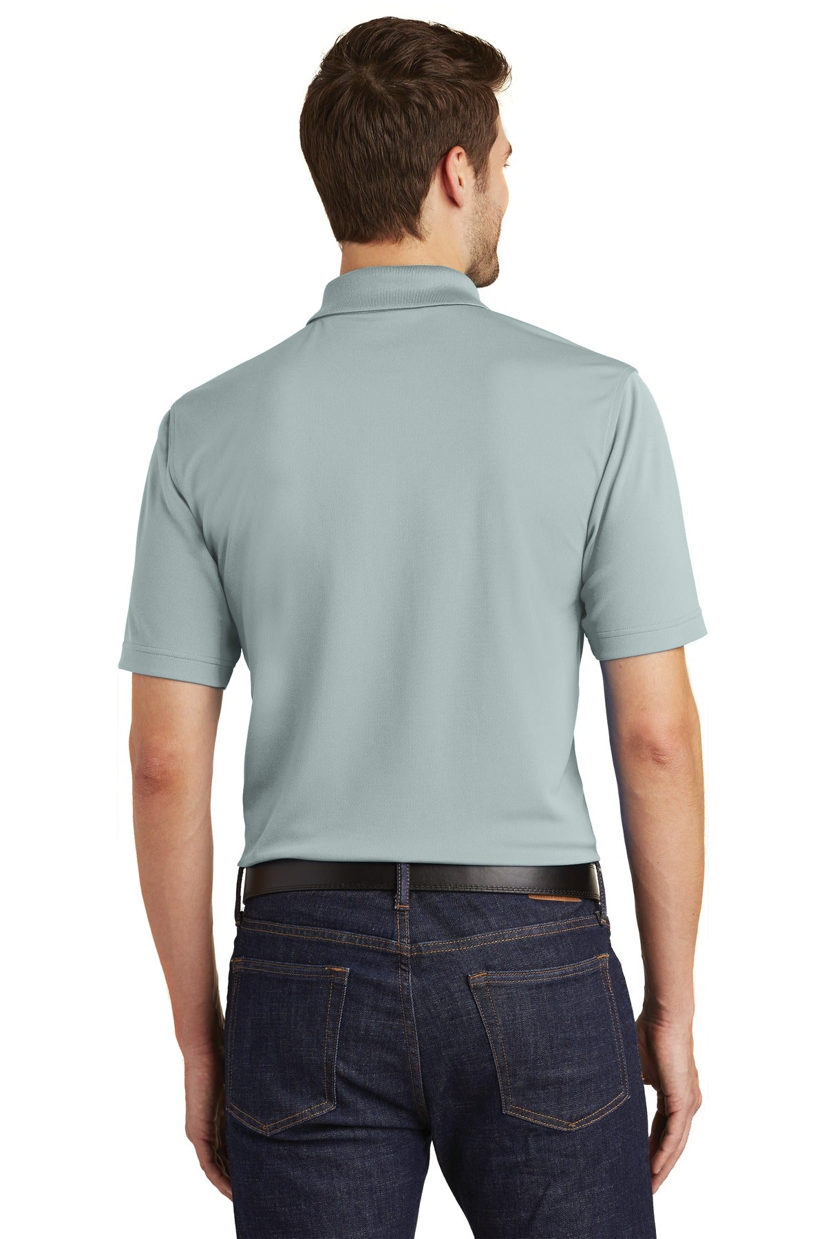 Unisex Dry Zone UV Micro-Mesh Polo - Gusty Gray