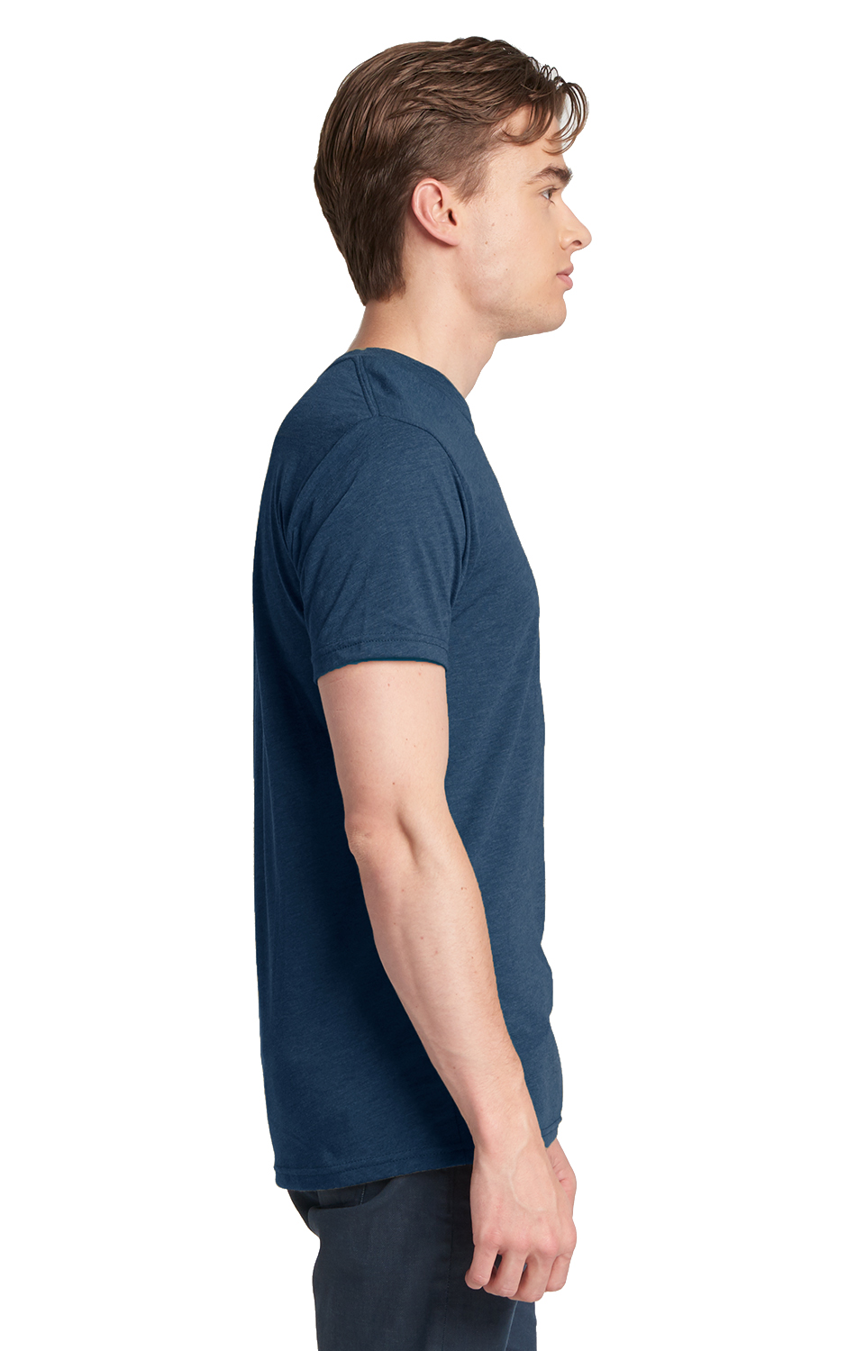 Unisex Triblend Crew - Vintage Navy