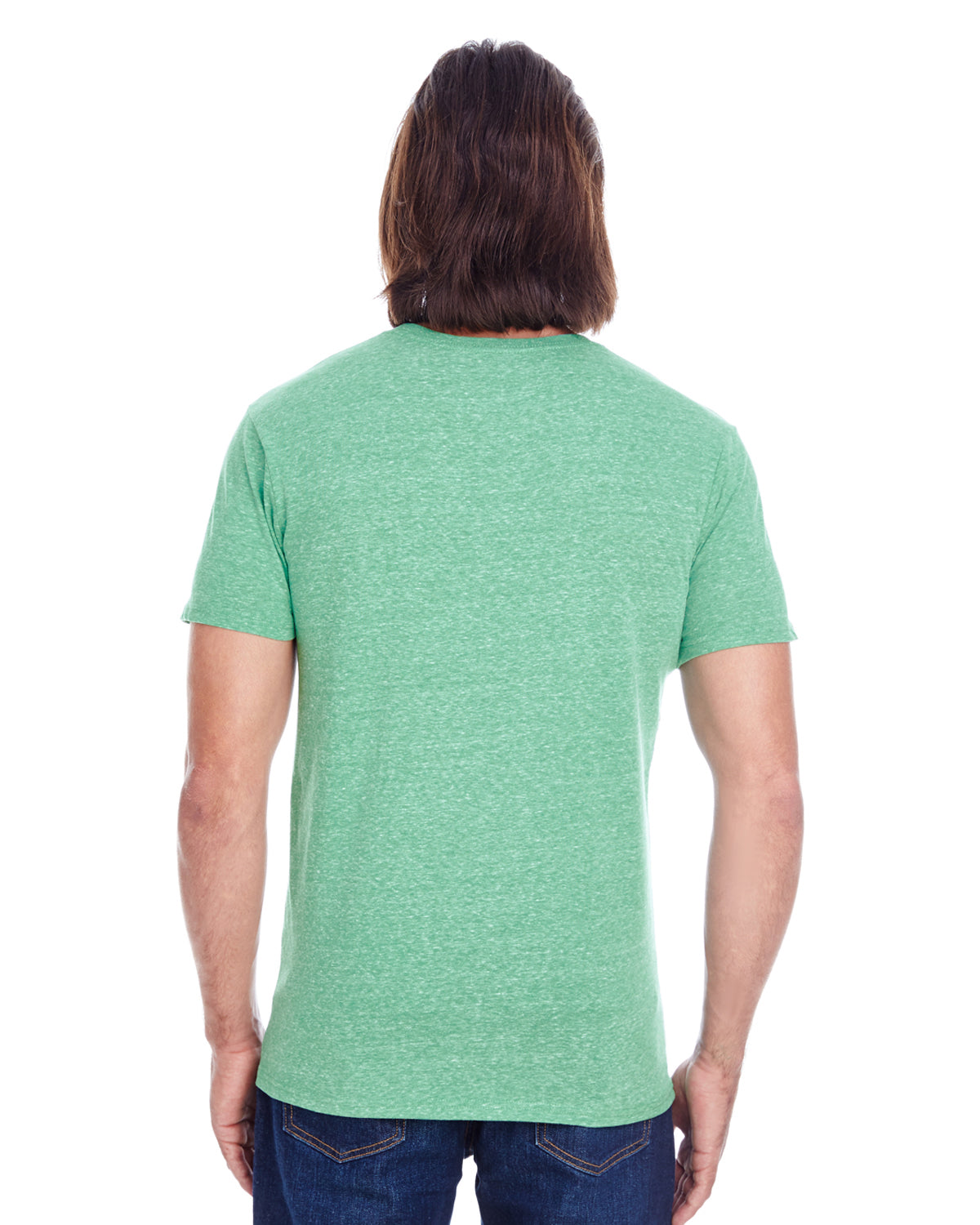 Unisex Triblend Short-Sleeve T-Shirt - Green Triblend