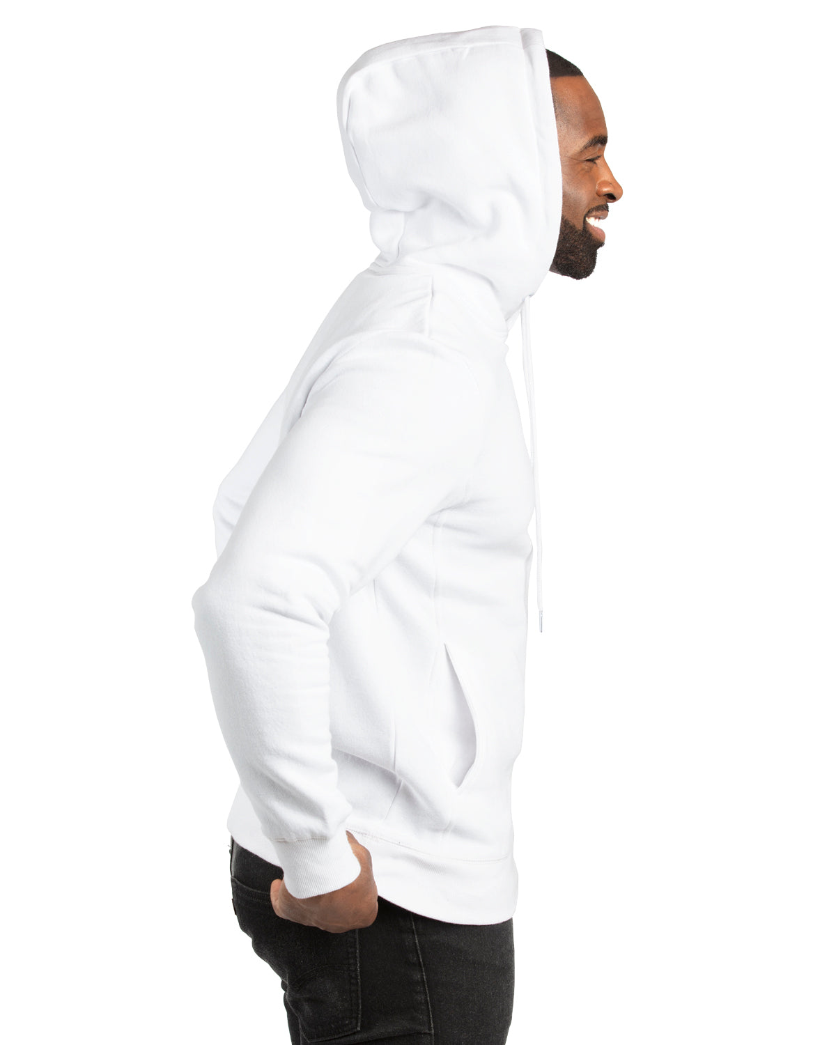 Unisex Ultimate Fleece Pullover Hoodie - White