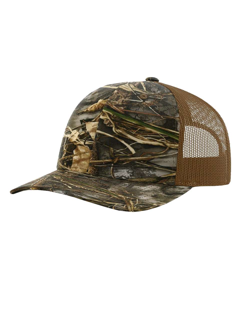 Patterned Snapback Trucker Cap - Realtree Max 7/ Buck