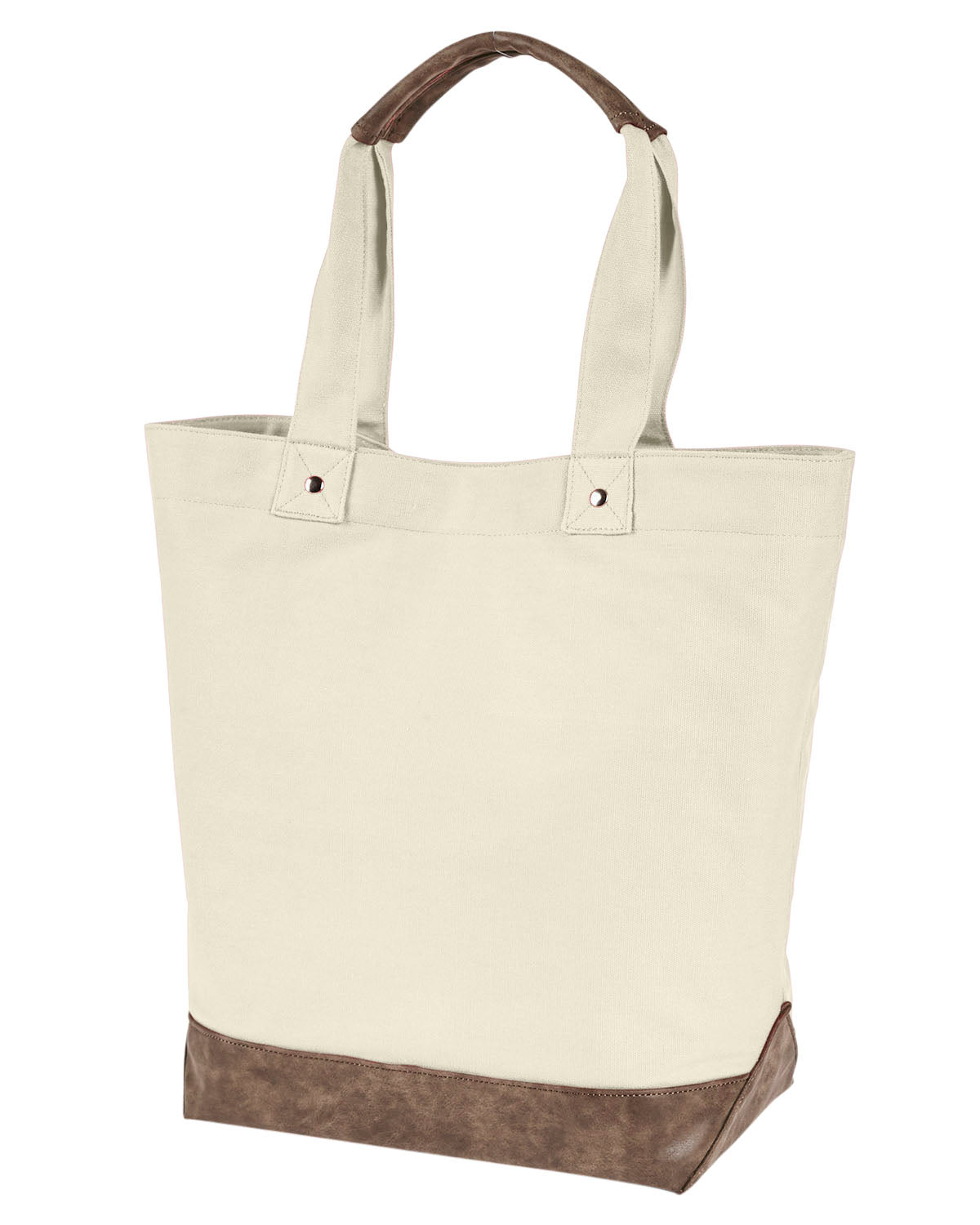 Canvas Resort Tote - Natural / Brown
