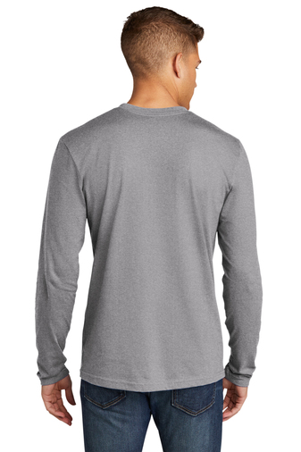 Men's Cotton Long-Sleeve Crew - Heather Gray