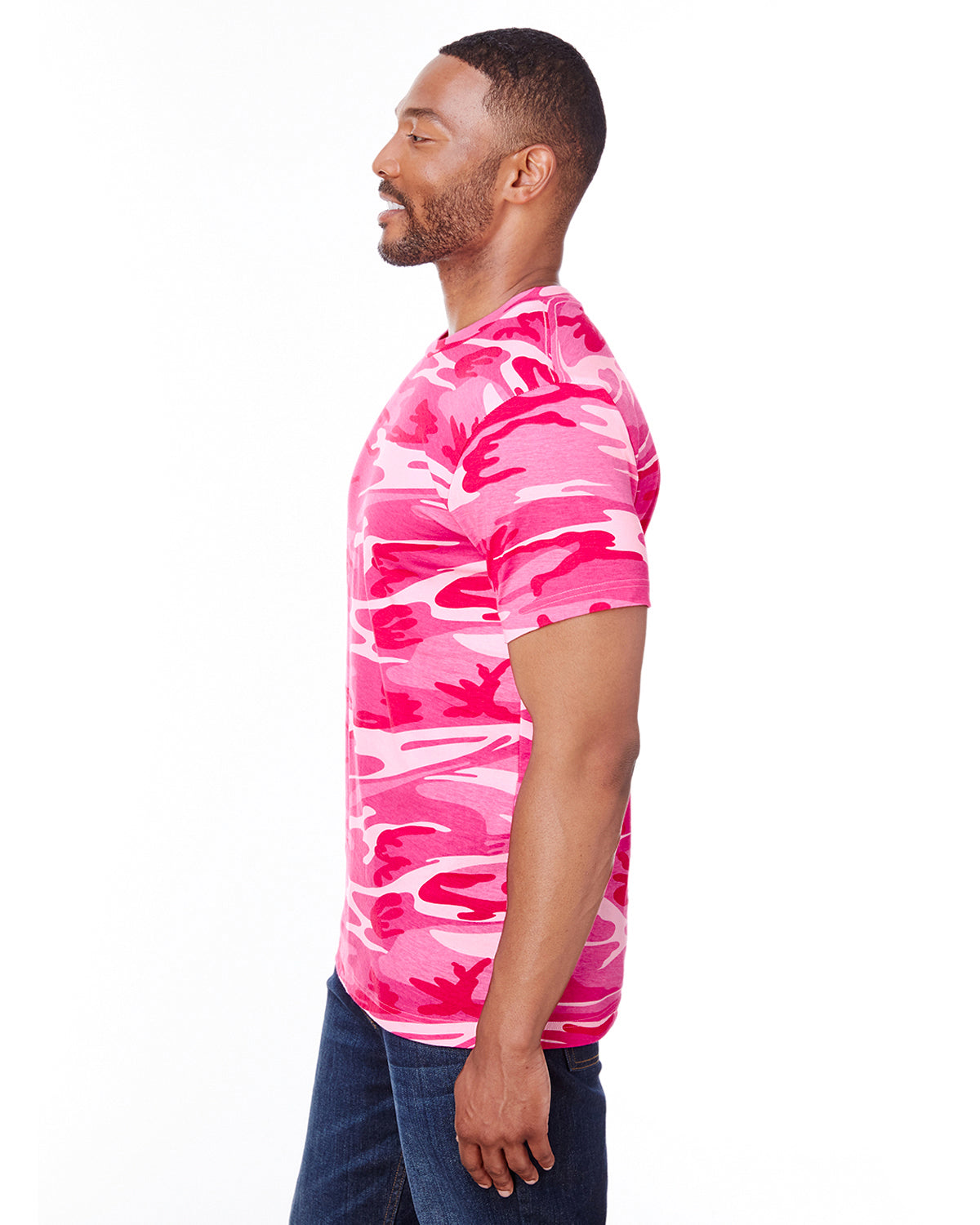 Camo T-Shirt - Pink Woodland