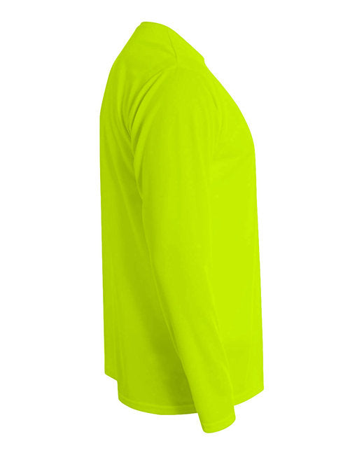 Men's Cooling Performance Long Sleeve T-Shirt - Lime