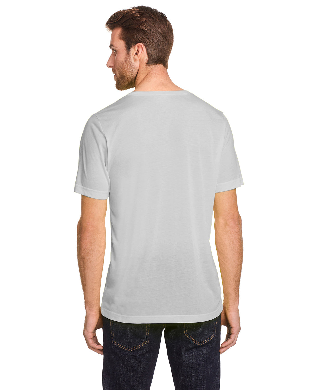 Unisex Fusion ChromaSoft™ Performance T-Shirt - Platinum