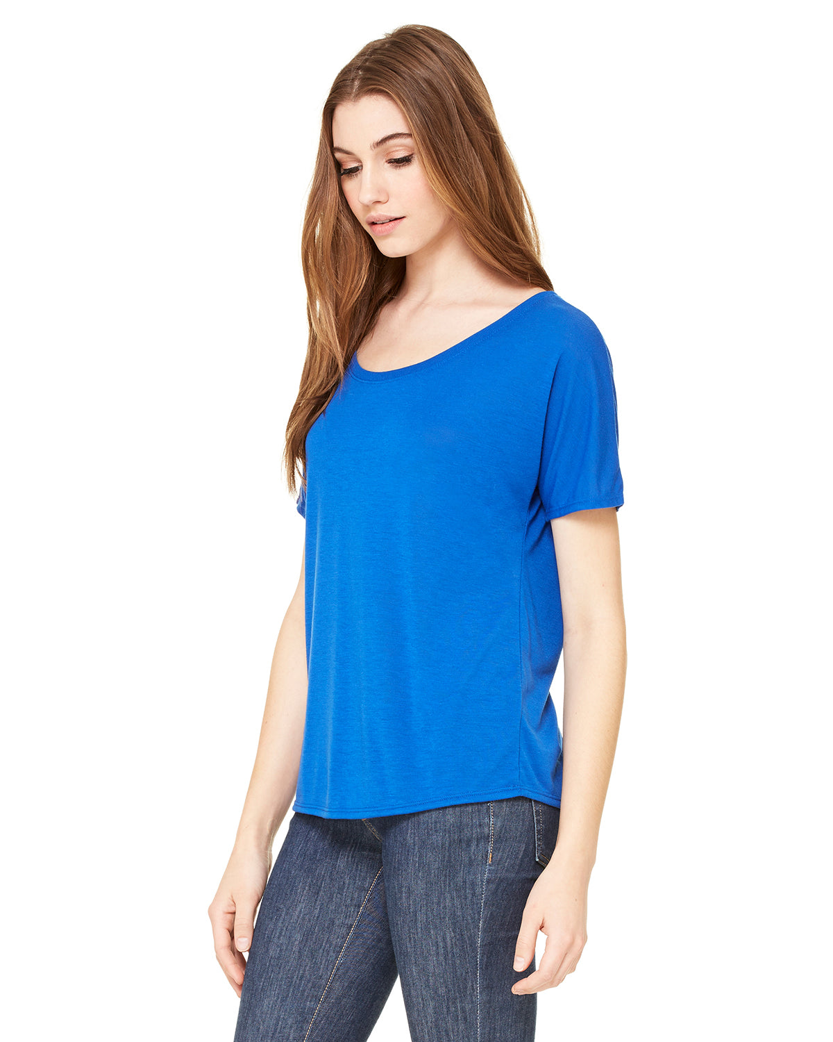 Women's Slouchy T-Shirt - True Royal