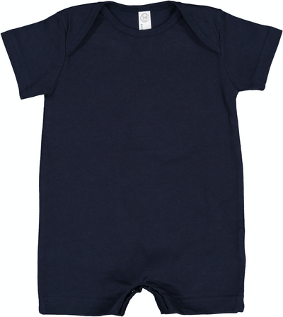 Infant Premium Jersey T-Shirt Romper - Navy