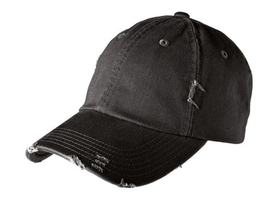 Distressed Cap - Black