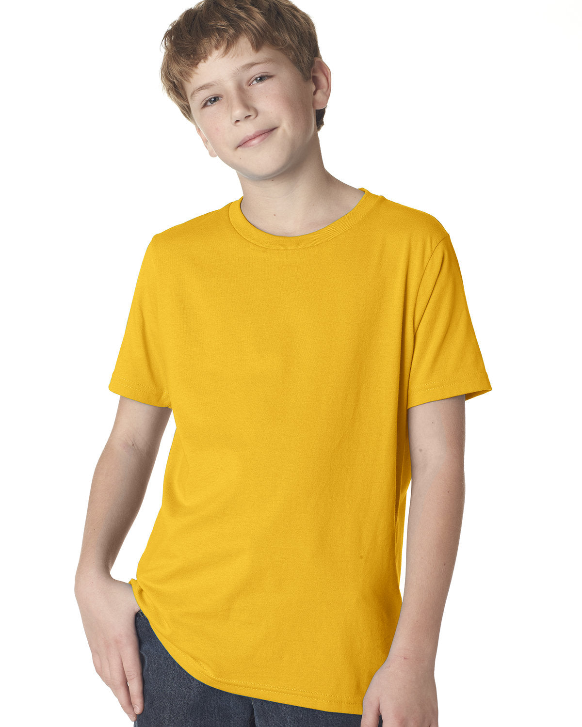 Youth Cotton Crew - Gold