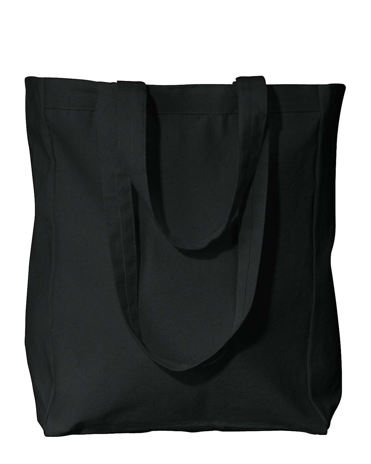 Susan Canvas Tote - Black