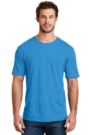 Unisex Perfect Blend Tee - Heather Bright Turquoise