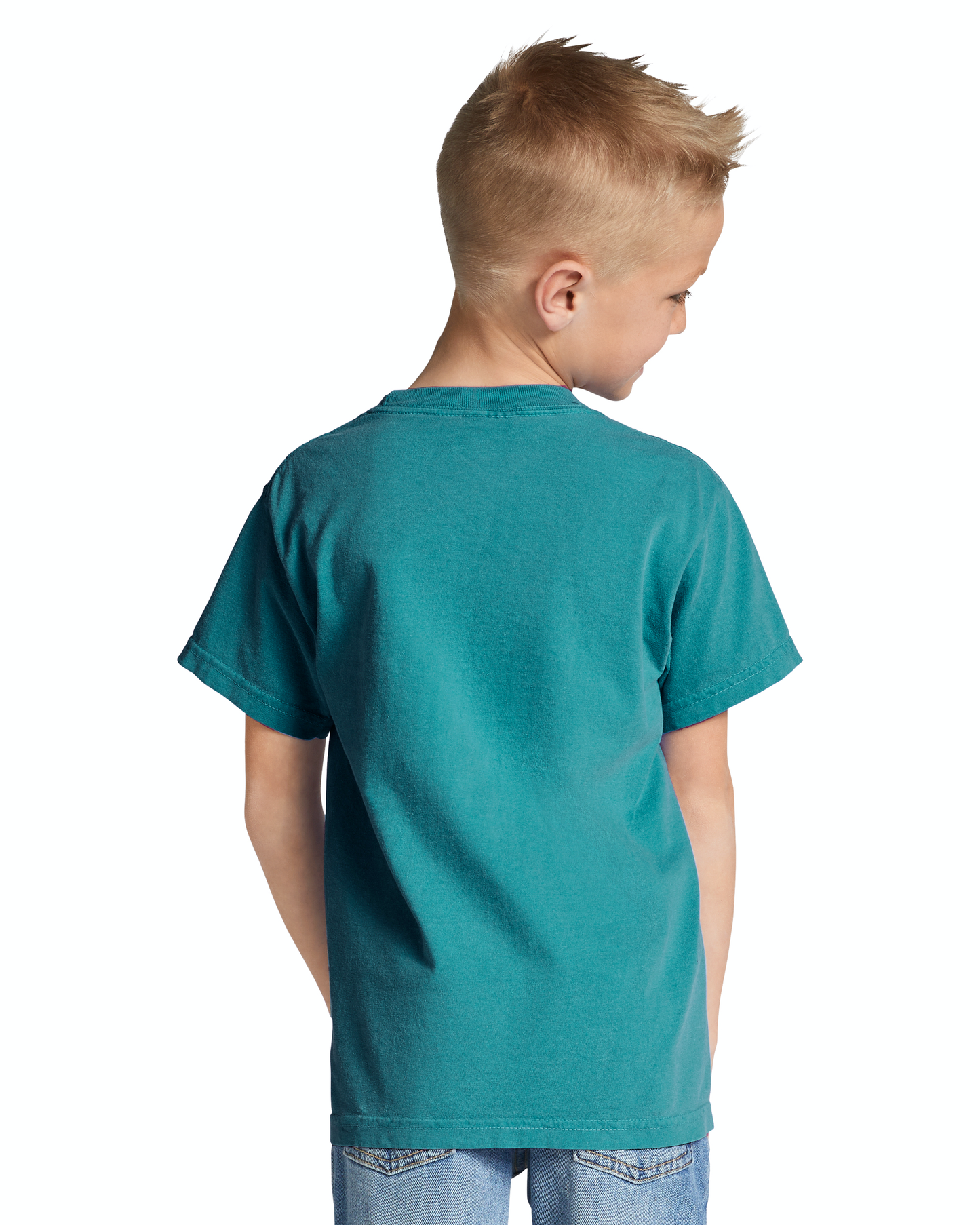 Youth Midweight RS T-Shirt - Topaz Blue