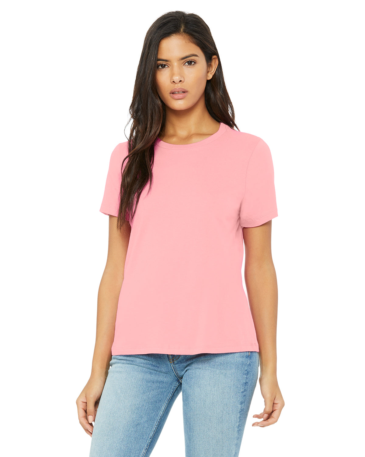 Women's Relaxed Jersey Short-Sleeve T-Shirt - Pink
